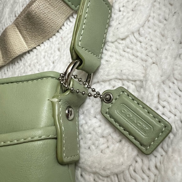 Coach Light Green Crossbody Bag - Picture 8 of 13